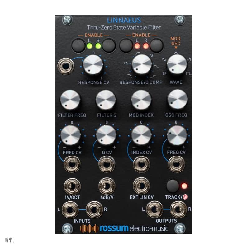 Rossum Electro-Music Linnaeus Thru-Zero State Variable Filter BLACK (BPNYC) image 1