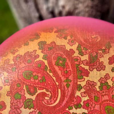 Pink Paisley Strat ST  Body, Aged, Relic , Nitro , Ash image 4