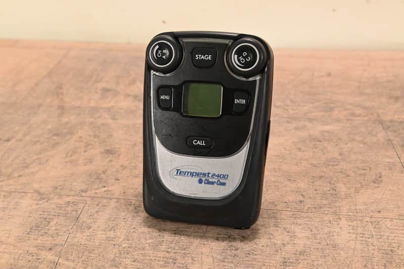 Clear-Com CP-242 Tempest2400 2.4 GHz 4-Channel Wireless BeltStation CG01LA9 image 1