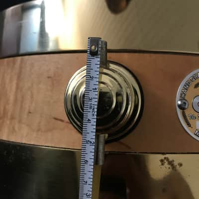 DW Snare drum Edge 13"x5,5" 1998 - Gold image 15