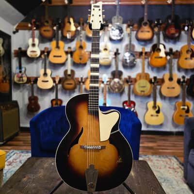 1960 Framus Sorella Archtop Cello Guitar Model F5/59 - Sunburst image 2
