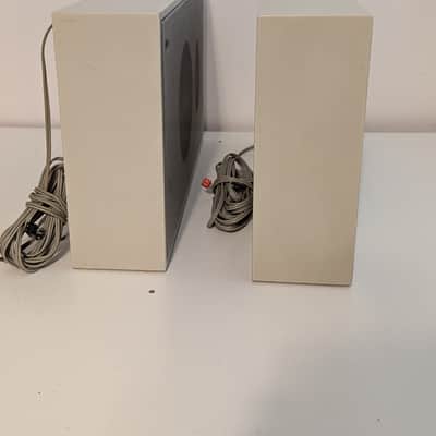 Speakers Lautsprecher Braun L450 For TS45 Audio 1 300  Dieter Rams 1968 - White Working image 3