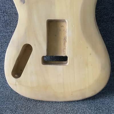 DIY Basswood Guitar Body with Humbucker image 7