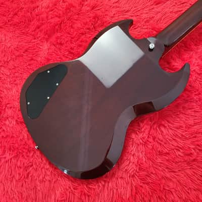 2011 Bacchus BSG-STD SG Standard - Classic Series - Brown Lacquer Finish - All Original - Made In Japan MIJ image 11