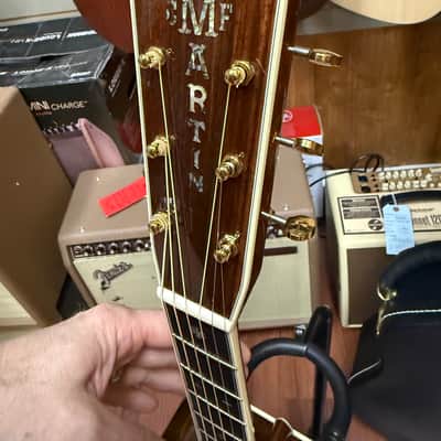 Martin D-42 Standard Series Dreadnought Acoustic Guitar- 2023 - Natural w/OHSC image 10