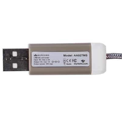 Ripcord USB to 9V TC Electronic Flashback Mini Effects pedal-compatible power cable by myVolts image 24
