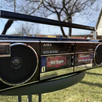 Aiwa CS-W660 Rare Vintage Cassette Deck Boombox Retro Japan Serviced Warranty image 6