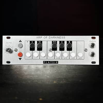 FlatSix Modular Arp Of Darkness (Silver) - 1U CV Arp with a twist & swappable firmware image 4