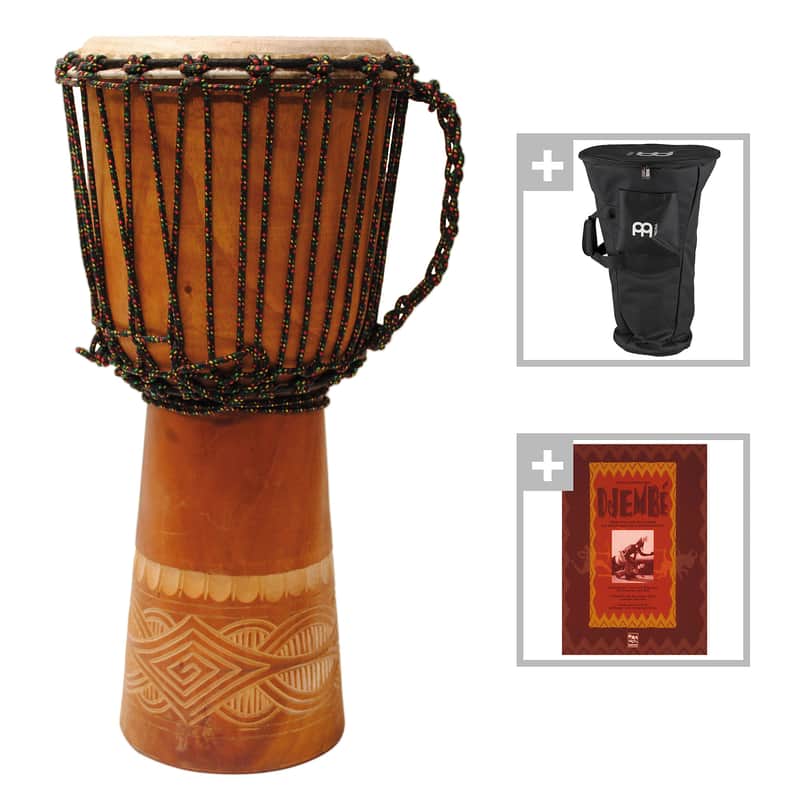 Terré Carved 60 cm Djembe-Set image 1