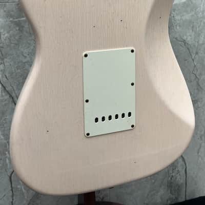 Fender Custom Shop 1959 Stratocaster Journeyman Relic 3A Rosewood Fingerboard, Super Faded Aged Shell Pink 9236091088 SERIAL NUMBER CZ582653 - 7.6 LBS image 2