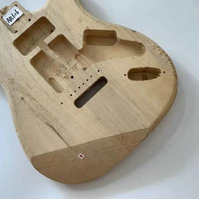 Stratocaster Strat Style Basswood Body DIY Project image 4