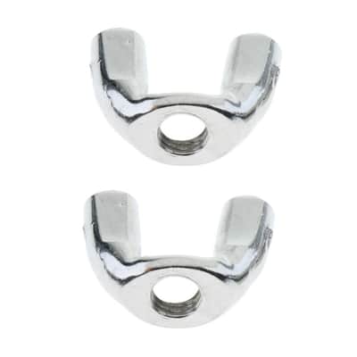 1 pr. Vintage Style Cymbal Stand Tilter 8mm Wing Nuts - 8MVWN1 image 1