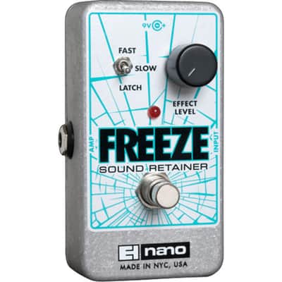 Electro Harmonix Freeze Sound Retainer Pedal - Effect for Guitars image 1