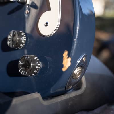 D'Angelico Premier Bedford SH (Modded) - Navy Blue image 3