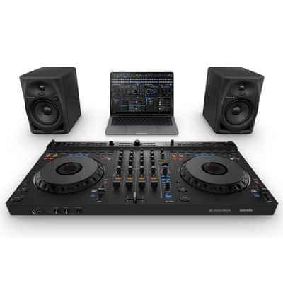 AlphaTheta DDJ-GRV6 4-Channel DJ Controller with Decksaver DDJ-GRV6 Protective Cover image 6