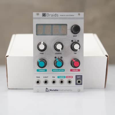 Mutable Instruments Braids Eurorack Module w/ Box & Tiptop Stackcables #58561 image 4