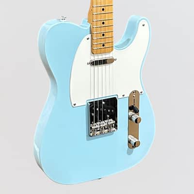 Fender Squier FSR Classic Vibe 50's Telecaster Electric Guitar - Sonic Blue image 2