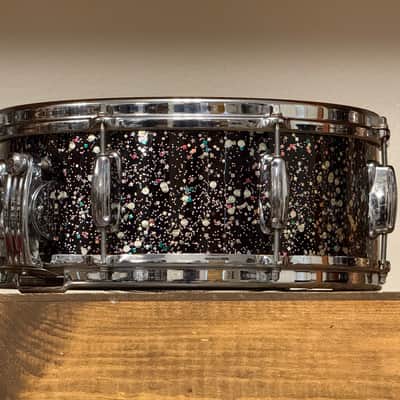 1960's Slingerland Mardi Gras Radio King Super Gene Krupa 5.5x14 Solid Shell Snare Drum image 12