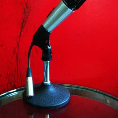 Vintage 1960's Shure 580SB dynamic cardioid microphone Low Z w accessories 545 545S SM57 image 4