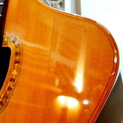 Vintage Giannini Craviola CRA6N Circa. 1971 - Natural/ French Polished Brazilian Rosewood image 7