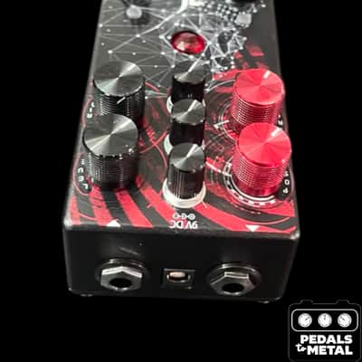 All-Pedal Devil's Triad Essentials Jeff Loomis Signature Overdrive 2024 - Present - Black / Red Graphic - X18748 image 4