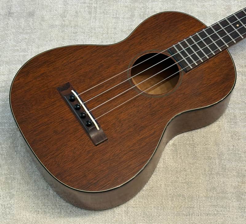 Vintage Martin 1T Mahogany Tenor Ukelele Nazareth, PA 1940’s-1950’s + Chipboard Case image 1
