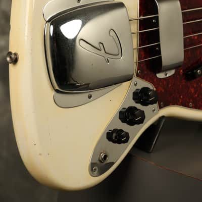 1966 Fender Jazz Bass Custom Color OLYMPIC WHITE image 10