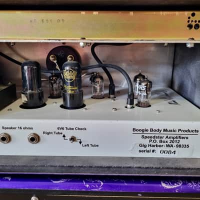 Speedster Deluxe 25 watts Head & Cabinet Soldano 1995 Purple image 6