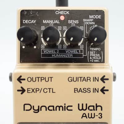 Boss AW-3 Dynamic Wah Guitar Effect Pedal CV74713 image 3