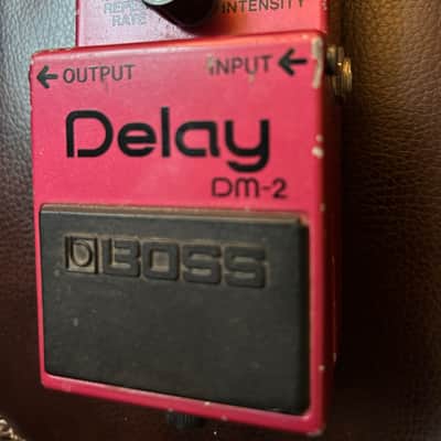 Boss DM-2 Delay (Black Label) 1981 - 1984 - Pink image 14