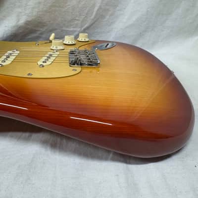 Fender Parts Stratocaster - American Professional HSS Shawbucker neck on American Standard Ash body Guitar 2019 - Sienna Sunburst / Rosewood fingerboard image 20