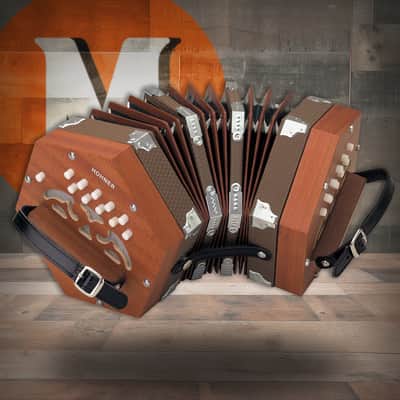Hohner Concertina Accordion 20 Key - C (D40) image 1