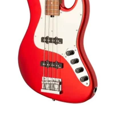 Sadowsky MetroExpress 21-Fret Vintage J/J Bass, Morado Fingerboard, 4-String - Solid Candy Apple Red Metallic High Polish image 4