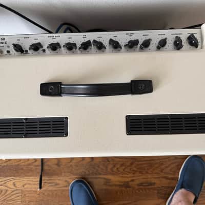 EVH 5150 Iconic Series 2-Channel 40-Watt 1x12" Guitar Combo 2021 - Present - Ivory image 3