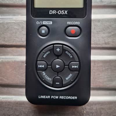 TASCAM DR-05X Portable Digital Recorder 2019 - Present - Black image 1