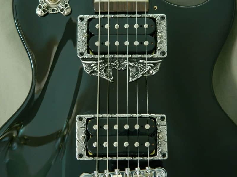 Dragon humbucker pickup rings for gibson les paul guitar made in USA solid metal surrounds custom SG image 1