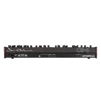 Sequential OB-6 Six-Voice Polyphonic Analog Synthesizer with Dual Effects Section and X-Mod and Poly Step Sequencing image 6