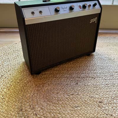 Gibson GA-5T Skylark guitar amplifier 1960s - Refurbished image 2