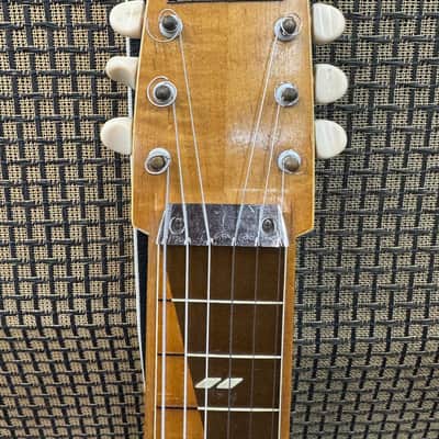 Teisco Lap Steel 50s-60s With Case Natural image 4