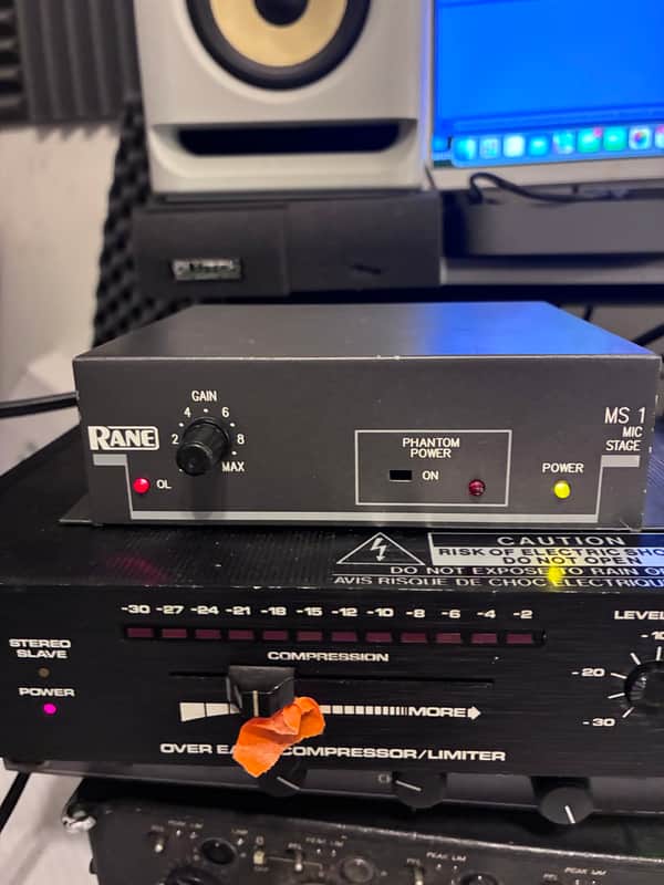 Rane MS-1 Mic Preamp w/ Power Supply MS-1 1990 image 1