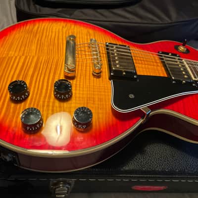 Epiphone Les Paul Custom Plus 1996 - 2008 - Heritage Cherry Sunburst image 3