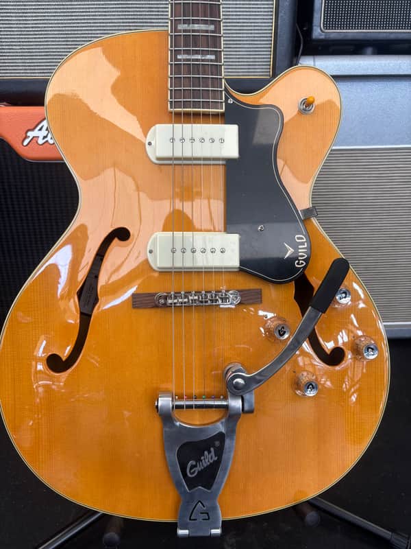 Guild X-175B Manhattan - Blonde | Reverb