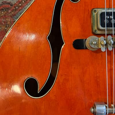1957 Gretsch 6120 Chet Atkins Hollow Body - Orange image 17