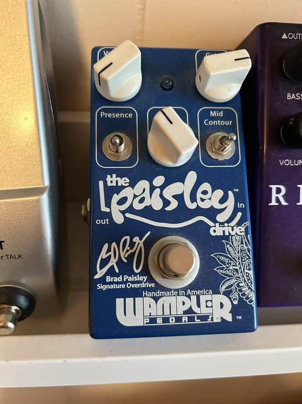 Wampler Paisley Drive 2010s - Blue image 1