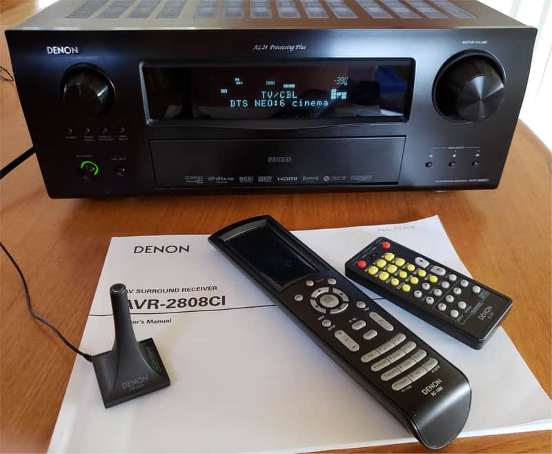 Denon AVR-2808CI 7.1 110 watts x 7 HDMI Surround Receiver image 1