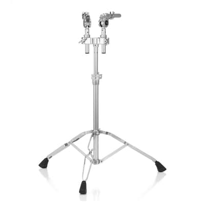 Pearl T1035 Double Tom Stand 2020s - Chrome image 1