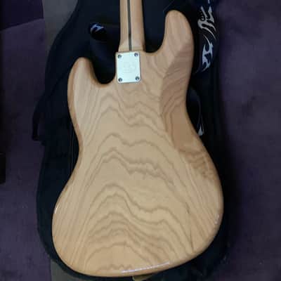 SX (Essex) VTG Custom Build Jazz Bass (SJB75/NA) 2015 Glossy Southern Swamp Ash image 5