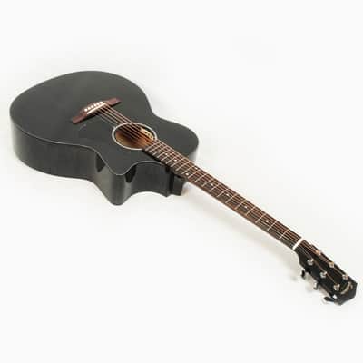 Eastman PCH3-GACE-TBK Trans Black Spruce Maple GA with Fishman Electronics @ LA Guitar Sales image 1