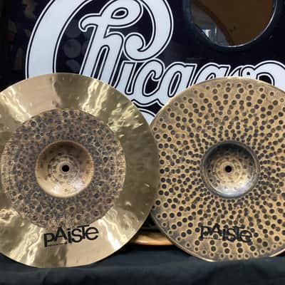 Tris Imboden's, Chicago, Paiste - 13" Signature Dark Energy, Mark 1 Hats, Hi Hats Pair, 748g, 1194g 2000s image 7