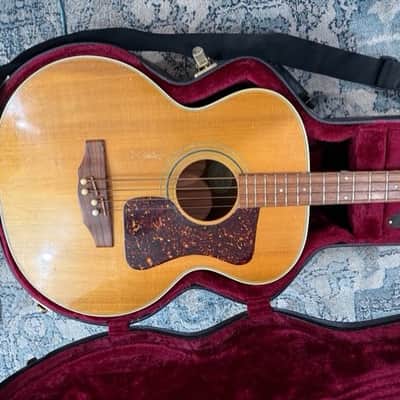 Guild B 30-E Acoustic Bass Guitar - Made in USA early 1980's B 30-E Early 1980's - Natural over solid spruce top image 2